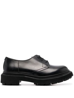 Adieu Paris Type 132 leather Derby shoes - Black