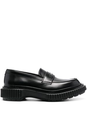 Adieu Paris Type 182 leather loafers - Black