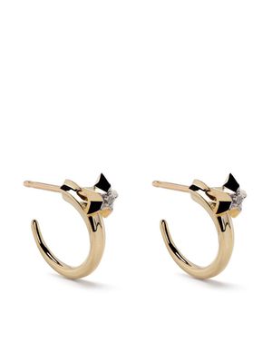 Adina Reyter 14kt yellow gold Shooting Star diamond earrings