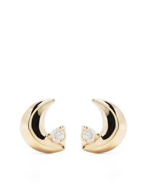 Adina Reyter 14kt yellow gold Super TIny diamond stud earring