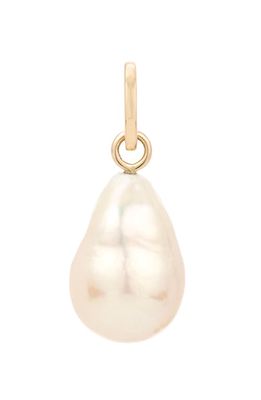 Adina Reyter Freshwater Pearl Charm in Yellow Gold