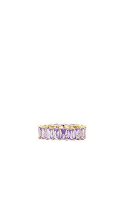Adina's Jewels Eternity Band Ring in Lavender