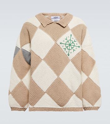 Adish Jacquard cotton sweater