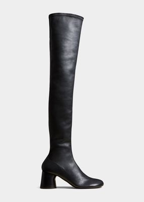 Admiral Lambskin Over-The-Knee Boots
