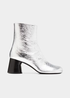 Admiral Metallic Ankle Boots