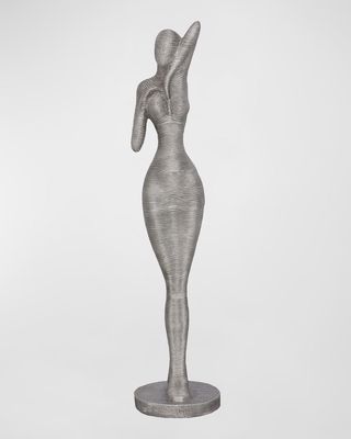 Admiring Standing Sculpture, 71"