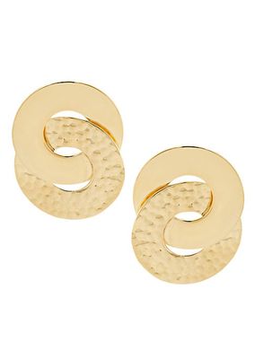 Adonis 14K-Gold-Plated Sterling Silver Drop Earrings