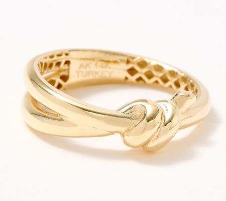 Adorna 14K Gold Knot Ring
