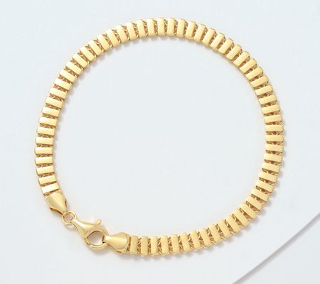 Adorna 14K Gold Line Bracelet, 5.4g