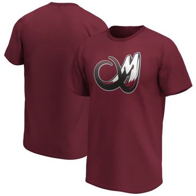 ADPRO Sports Men's Maroon Colorado Mammoth Primary Logo T-Shirt