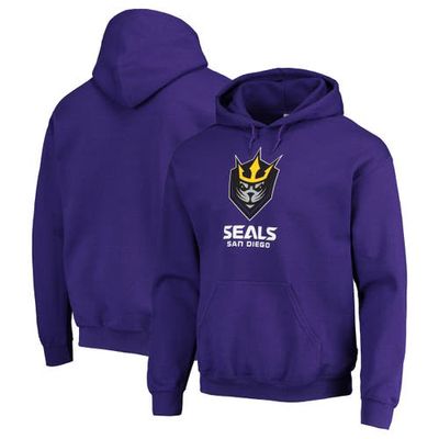 ADPRO Sports Men's Purple San Diego Seals Solid Pullover Hoodie