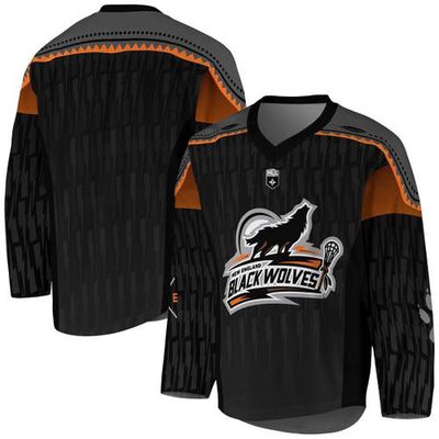ADPRO Sports Youth Black/Orange New England Black Wolves Replica Jersey