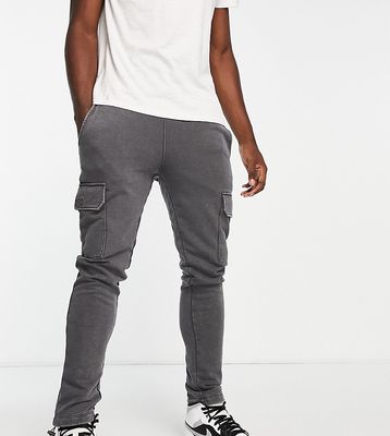 ADPT cargo joggers in washed gray