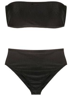 Adriana Degreas Asa Delta bandeau bikini - Black