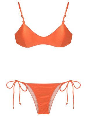 Adriana Degreas ring-hardware bikini - Orange