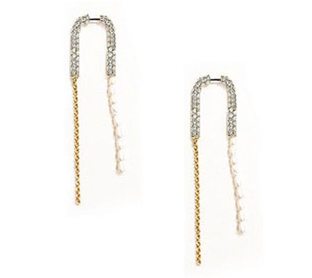 Adriana Pappas Designs Pave Waterfall Earrings