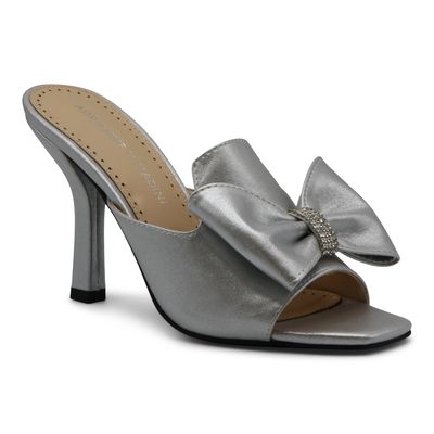 Adrienne Vittadini Women's Dress heel in Silver-Dm