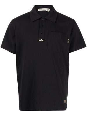 Advisory Board Crystals short-sleeve polo shirt - Black