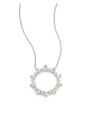 Aerial Diamond & 18K White Gold Necklace