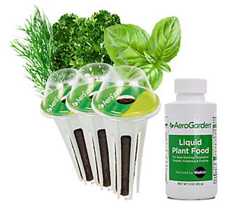AeroGarden 3-Pod Gourmet Herbs Kit