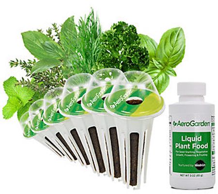 AeroGarden 6-Pod Gourmet Herbs Kit