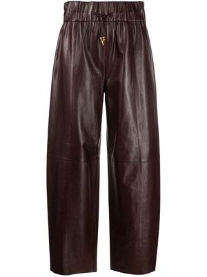 Aeron Aurella straight-leg trousers - Brown