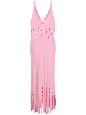 AERON Candle knitted maxi dress - Pink