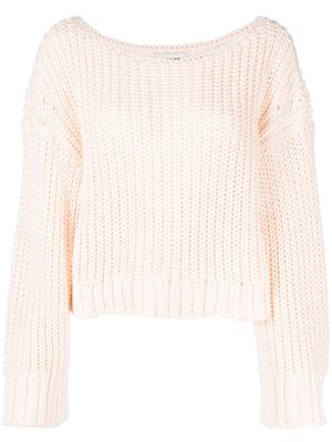 AERON Cornish Pima-cotton jumper - Pink