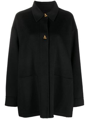 AERON Crane wool-blend jacket - Black