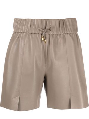 Aeron drawstring-fastening waistband shorts - Neutrals