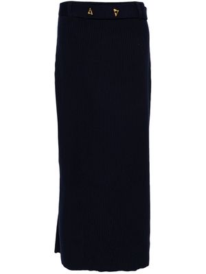 AERON Forum knitted midi skirt - Blue