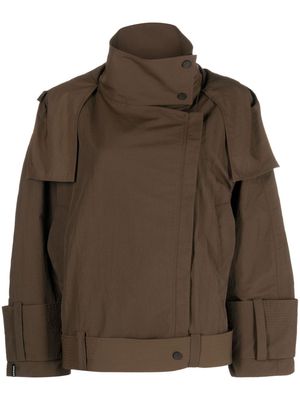 AERON Linden hooded jacket - Brown