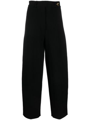 Aeron Madeleinee high-waist tapered trousers - Black