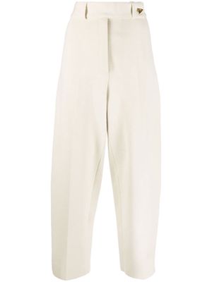 Aeron Madeleinee high-waist tapered trousers - Neutrals