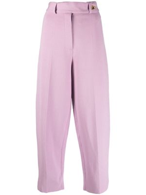 Aeron Madeleinee high-waist tapered trousers - Purple