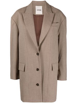 AERON Marsha jacquard blazer dress - Neutrals