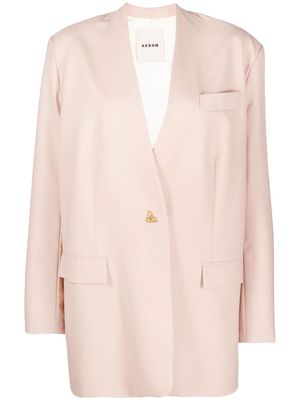 AERON Mesina oversize wool blazer - Pink