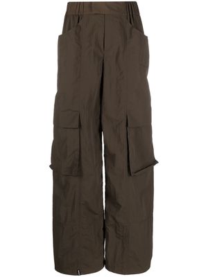 AERON Millais recycled-nylon cargo trousers - Brown