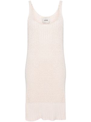 AERON Murex chunky-knit mini dress - Pink