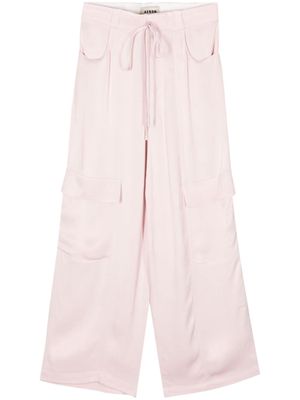 AERON Opal wide-leg cargo trousers - Pink