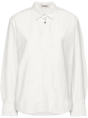 AERON Vidal long-sleeve shirt - Neutrals
