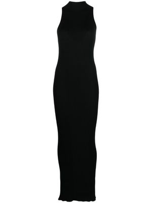 AERON Zero rib-knit maxi dress - Black