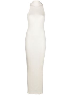 AERON Zero rib-knit maxi dress - White