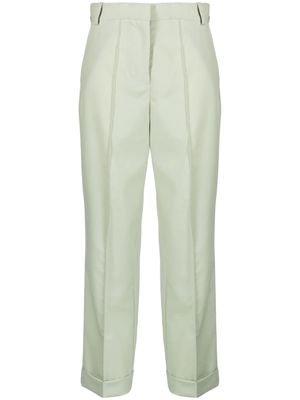 AERON Zima high-waisted trousers - Green