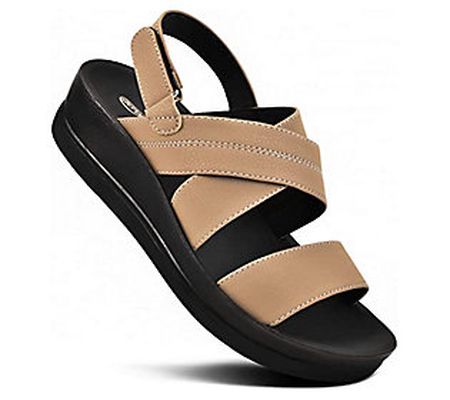 Aerothotic - Summer Casual Backstrap Platform S andals- Dione
