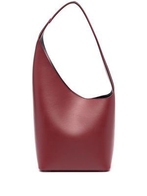 Aesther Ekme asymmetric leather tote - Red