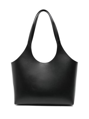 Aesther Ekme Cabas leather shoulder bag - Black