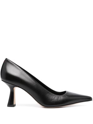 Aeyde 80mm pointed-toe leather pumps - Black