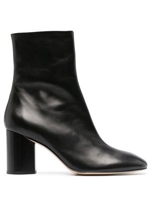 Aeyde Alena leather ankle boots - Black