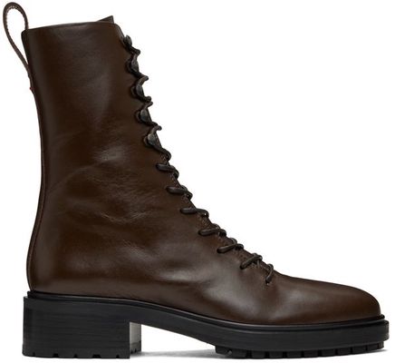 Aeyde Brown Isabel Boots